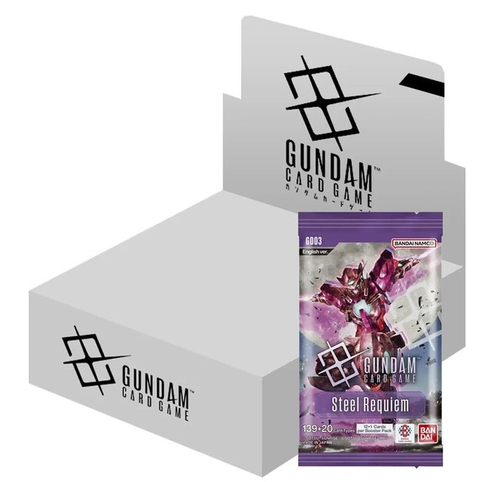 Gundam Card Game: Steel Requiem (GD03) Booster Box | Norton TCG
