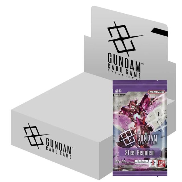 gundam booster box 2 Amazon.com: Bandai (BANDAI) Gundam Card Game Booster Pack Dual Impact  [GD02] (Box) 24 Packs Included : Toys & Games