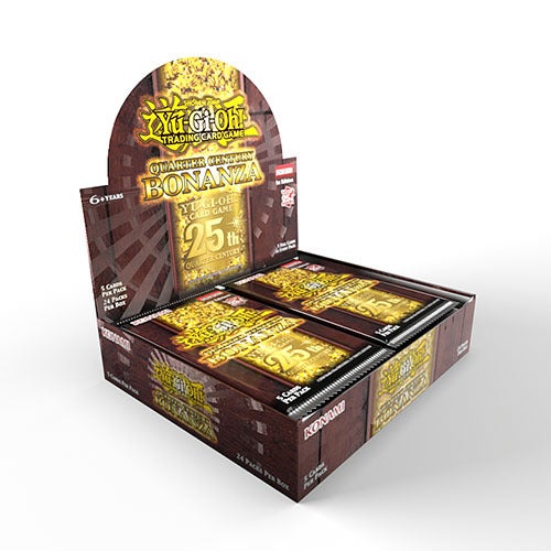 yugioh quarter century bonanza booster box 1st edition factory sealed Amazon.com: Yu-Gi-Oh! Trading Card Game: Quarter Century Bonanza Booster Box